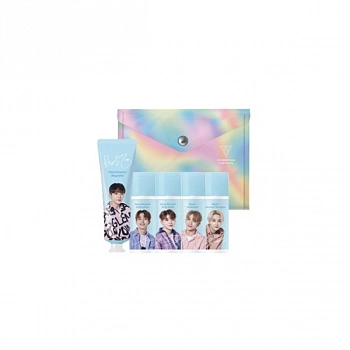 Походный набор the SAEM X SEVENTEEN Vocal Team Body 5 Travel Kit