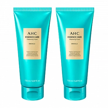 Пенка для умывания изумрудная 150мл 1+1 Essence Care Cleansing Foam 150ml 1+1