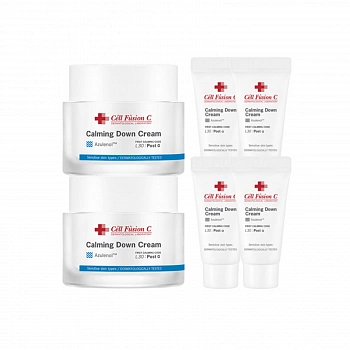 Успокаивающий крем для сухой и чувствительной кожи 2шт Calming Down Cream 1+1