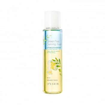 Средство для снятия макияжа с глаз и губ Green Tea Calming Lip & Eye Cleansing Remover