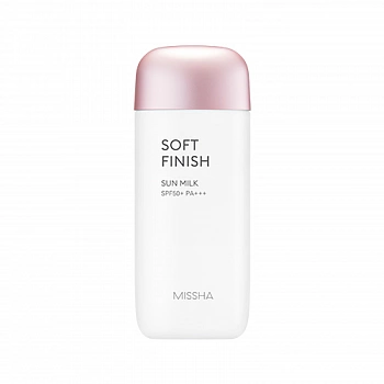 Нежное солнцезащитное молочко для лица All Around Safe Block Soft Finish Sun Milk SPF50+/PA+++