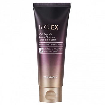 Антивозрастная пенка для умывания с пептидами Bio EX Cell Peptide Foam Cleanser