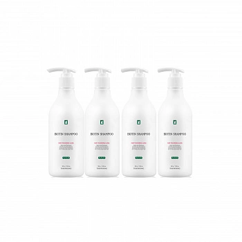 Успокаивающий шампунь для волос с биотином 3+1 Biotin Shampoo Hair Soothing Solution 3+1