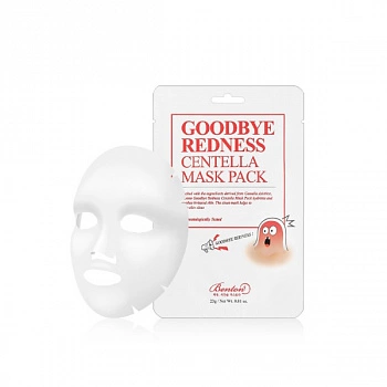 Тканевая маска с центеллой азиатской Goodbye Redness Centella Mask Pack