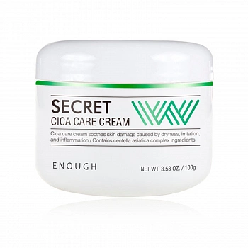 Успокаивающий крем для лица с центеллой азиатской Secret W Cica Care Cream