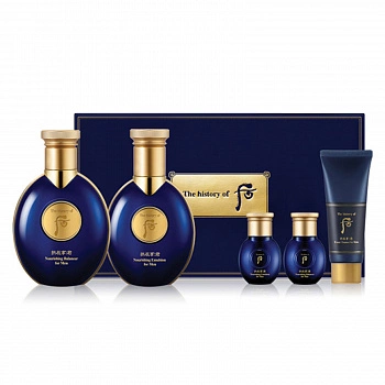 Набор восстанавливающей косметики для мужчин Kun Essential Nourishing for Men Gift Set