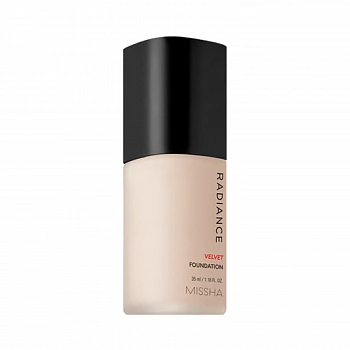 Бархатная тональная основа 01 Radiance Velvet Foundation SPF30 PA++ 01