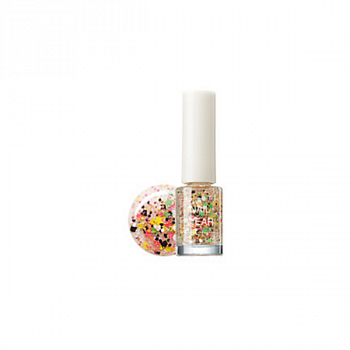 Глиттерный лак для ногтей 10 Nail Wear Glitter 10