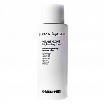 Витаминный тонер для выравнивания тона кожи 250 мл Derma Maison Vitabenone Brightening Toner 250 ml