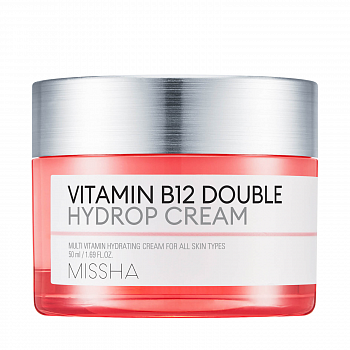 Увлажняющий крем для лица с витамином В12 Vitamin B12 Double Hydrop Cream